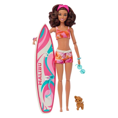 Barbie avec poupée planche de surf