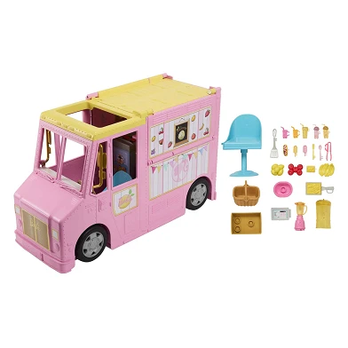 Chariot à limonade Barbie avec Pop