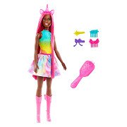 Barbie Modepuppe Meerjungfrau mit langen Haaren Rosa