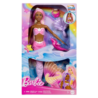 Barbie A Touch of Magic Meerjungfrau Modepuppe Lila