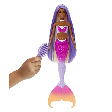 Barbie A Touch of Magic Meerjungfrau Modepuppe Lila