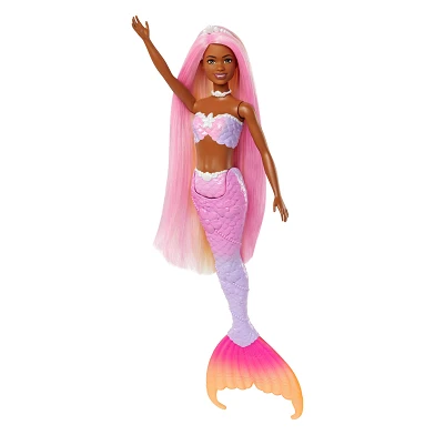 Barbie Une touche de magie - Poupée mannequin sirène violette
