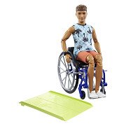 Barbie Fashionistas Modepuppe Ken im Rollstuhl