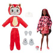 Barbie Cutie Reveal Modepuppe Roter Panda