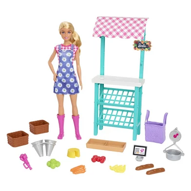 Barbie Boerenmarkt Speelset