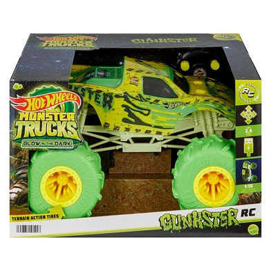 Hot Wheels RC Monster Trucks Gunkster Bestuurbare Auto