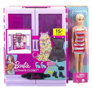 Barbie Modepop Ultieme Kast Speelset