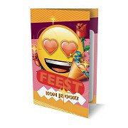Einladungen Emoji Herzen Augen, 6St.