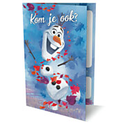Uitnodigingen Frozen 2 Olaf, 6st.
