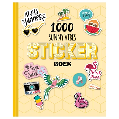 Stickerboek 1000 Sunny Vibes