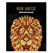 Glitterkleurboek Moon Hunters