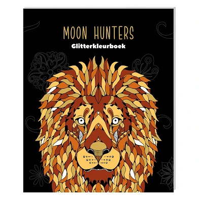 Glitterkleurboek Moon Hunters