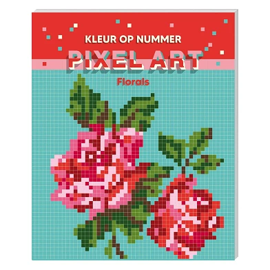 Couleur par numéro Pixel Art - Fleurs