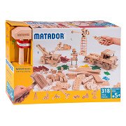 Matador Explorer E318 Baukasten Holz, 318-tlg.