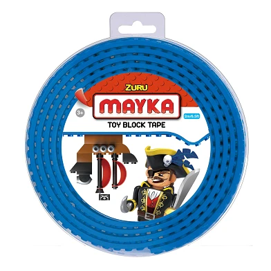 Mayka Block Tape Blauw, 2-nops 2 meter