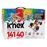 K'Nex Classics – Bausatz für Anfänger mit 40 Modellen, 141 Teile.