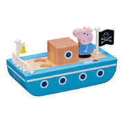 Peppa Pig Holzboot mit Figur