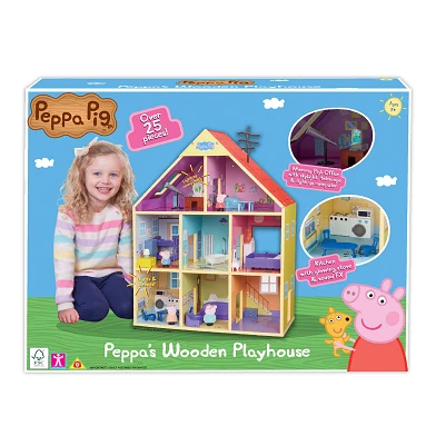 Peppa Pig Houten Poppenhuis