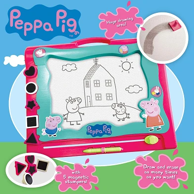 Peppa Pig Groot Magnetisch Tekenbord