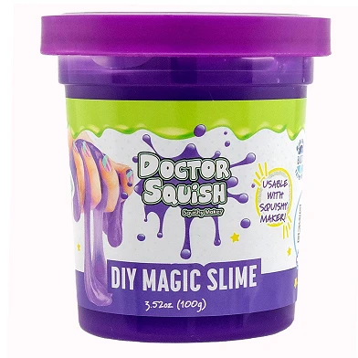 Doctor Squish Slime - Violet, 100 grammes