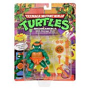 Teenage Mutant Ninja Turtles Spielfigur mit Aufbewahrungsschild – Michelangelo