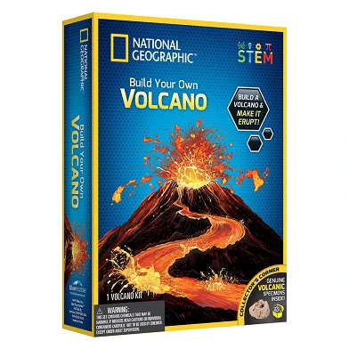 National Geographic Construisez votre propre ensemble de volcans