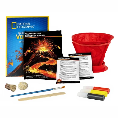National Geographic Construisez votre propre ensemble de volcans