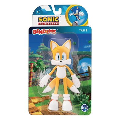 Figurine de jeu pliable et flexible Bendems - Sonic Tails