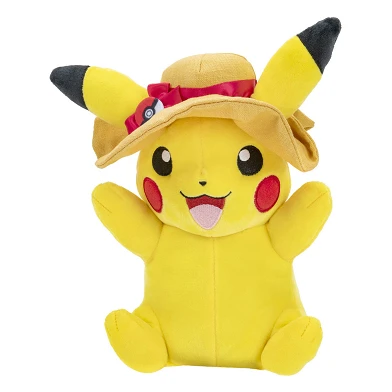 Pokemon Pluchen Zomer Knuffel - Pikachu, 20cm