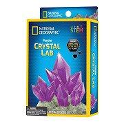 National Geographic Crystal Grow Set Lila