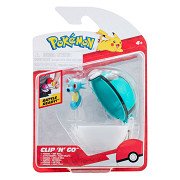 Pokémon Clip 'N' Go Horsea en Net Ball Speelset, 2dlg.