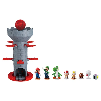 Super Mario in die Luft jagen! Wackeliger Turm