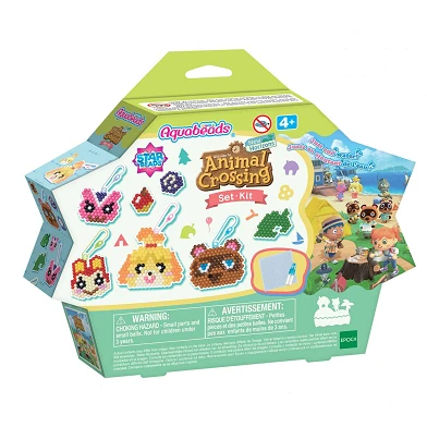 Ensemble de figurines Aquabeads Animal Crossing New Horizons