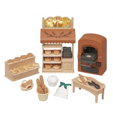 Sylvanian Families 5536 Bäckerei-Set für Starter Home
