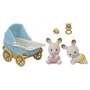 Sylvanian Families 5432 Set Zwillinge Schokoladenkaninchen