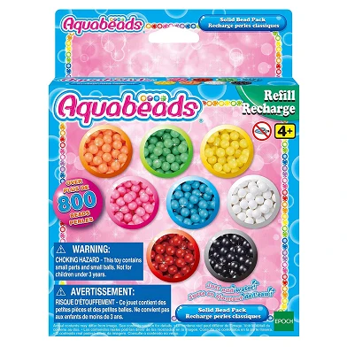 Pack de perles solides Aquabeads