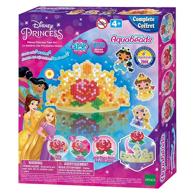 Ensemble de diadèmes de Princesse Disney Aquabeads