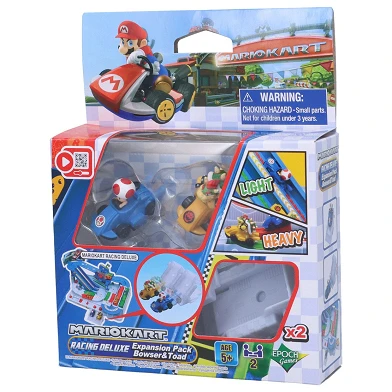 Mario Kart Bowser & Toad Uitbreidingsset, 4dlg.
