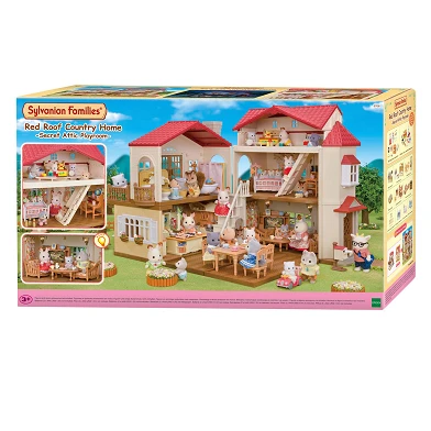 Maison de poupée Sylvanian Families avec salle de jeux secrète