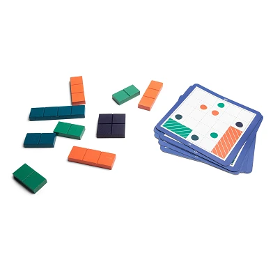 BS Toys Quadratisches Puzzle aus Holz – Formenspiel