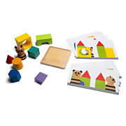 BS Toys Pandas Puzzle Holz - Formspiel