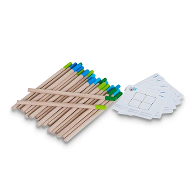 BS Toys Matchstick Puzzle Wood - Jeu éducatif pour enfants