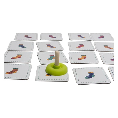 Mémo de chaussettes de BS Toys Kroko - Un jeu d'enfant