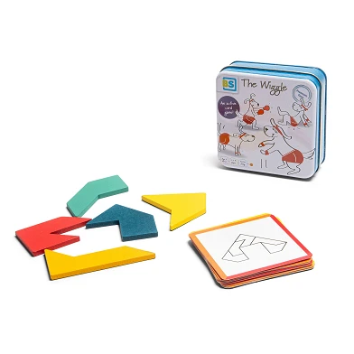 BS Toys Spitzpuzzle – Kartenspiel mit Formen