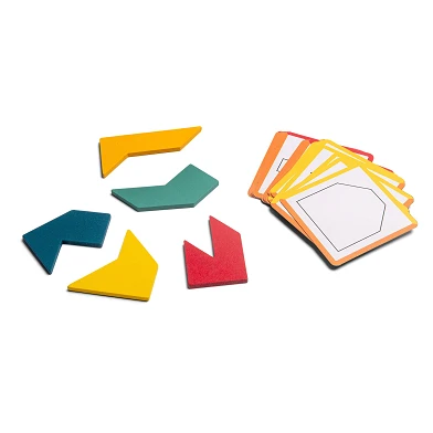 BS Toys Spitzpuzzle – Kartenspiel mit Formen