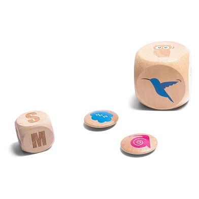 BS Toys Vögel in Aktion aus Holz – Kinderspiel
