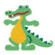 Hama Bügelperlen Steckplatte - Krokodil