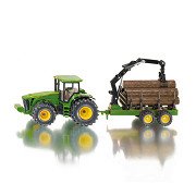 Siku 1954 Traktor mit Kofferanhänger 1:50