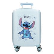 Trolley-Koffer Ride On Stitch Blau
