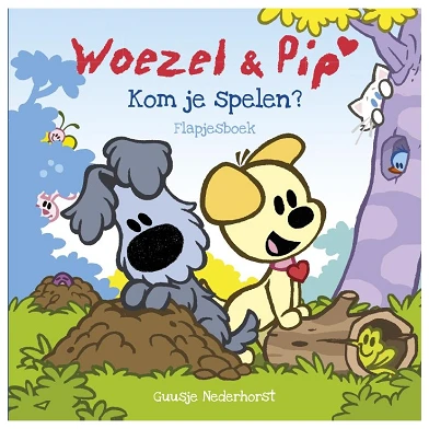 Woezel & Pip Flapjesboek - Kom je spelen?